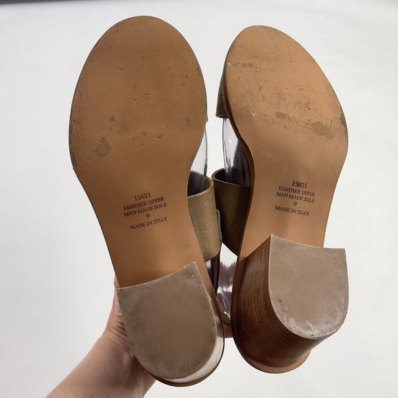 Barbara Barbieri saddle leather stacked heel sandals 9 - Picture 4 of 10